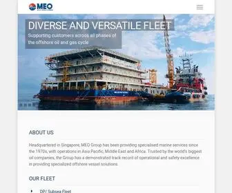 Meogroup.com(Miclyn Express Offshore) Screenshot