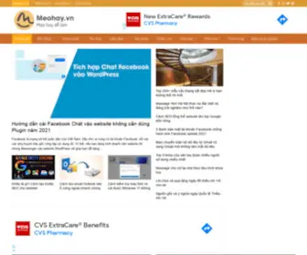 Meohay.vn(Mẹo Hay Dễ Làm) Screenshot