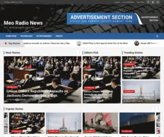 Meoradio.com(Meo Radio News) Screenshot