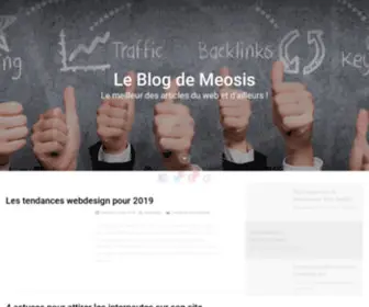 Meosis-Blog.fr(Meosis) Screenshot