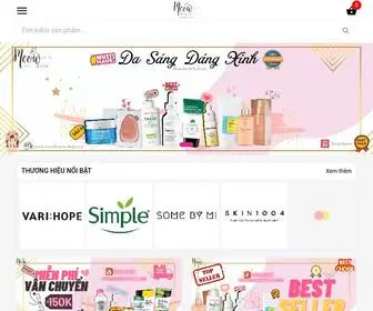 Meowbeautyshop.com(Meow Beauty Shop) Screenshot