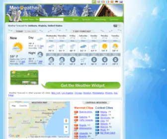 Meoweather.com(Unknow Weather) Screenshot