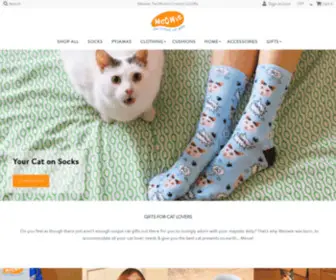Meowie.com(Unique Gifts for Cat Lovers) Screenshot