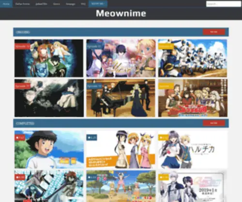Meownime.com(Meownime) Screenshot