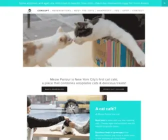 Meowparlour.com(Meow Parlour) Screenshot