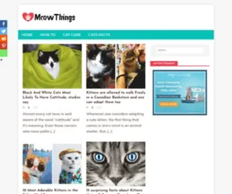 Meowthings.com(Meowthings) Screenshot