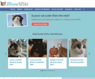 Meowwiki.com(Cat Breeds) Screenshot