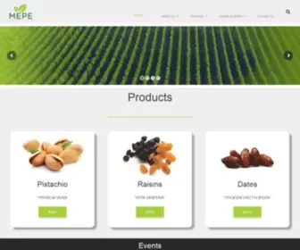 Mepeco.com(Middle East Product Export Co) Screenshot