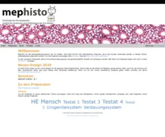 Mephisto-Online.de(Präparate) Screenshot