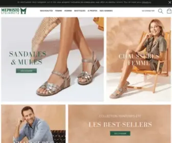 Mephisto-Shoes.com(Boutique en ligne MEPHISTO) Screenshot