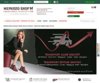 Mephisto-Shop.com(Mephisto-Shop vente de chaussures confortables en ligne) Screenshot