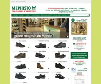 Mephisto.fr(Chaussures Mephisto Paris) Screenshot