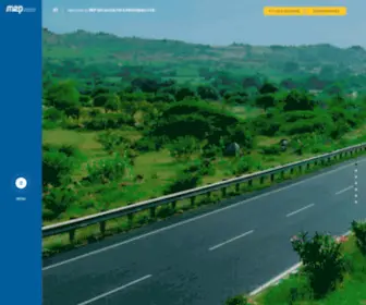 Mepinfra.com(One of the leading infrastructure development companies in India) Screenshot