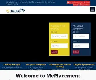 Meplacement.com(Your source for a better job) Screenshot