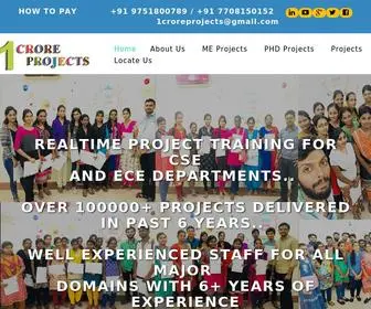 Meprojectschennai.co.in(M.E projects in chennai) Screenshot