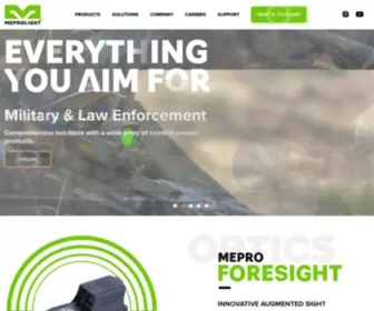 Meprolight.com(Everything You Aim For™) Screenshot