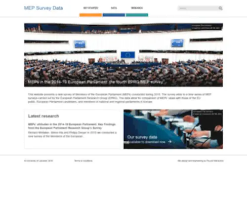 Mepsurvey.eu(Mepsurvey) Screenshot