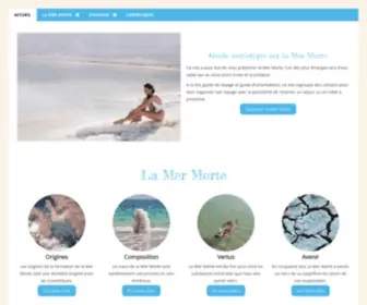 Mer-Morte.info(La Mer Morte ) Screenshot