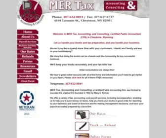 Mer-Tax.com(Mer Tax) Screenshot