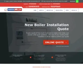 Meraboiler.com(Looking For a New Boiler OR Want to Repair the Existing one. Meraboiler & Team) Screenshot