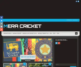 Meracricket.com(Mera Cricket) Screenshot