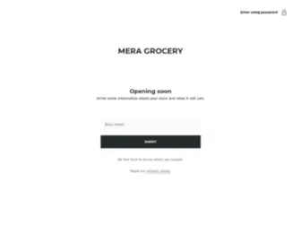 Meragrocery.com(Mera Grocery) Screenshot