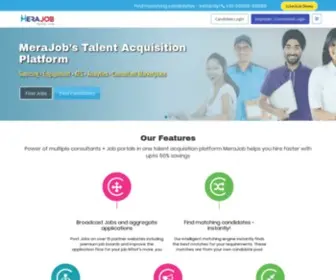 Merajobindia.com(BPO) Screenshot