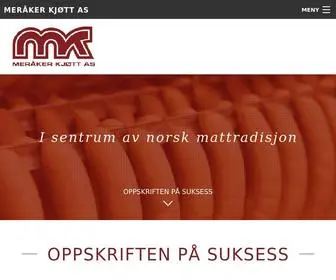 Merakerkjott.no(Meråker) Screenshot