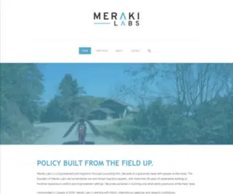 Meraki-Labs.org(Meraki Labs) Screenshot