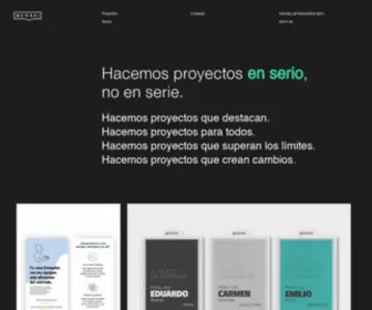 Merakiforyou.es(Hacemos proyectos en serio) Screenshot