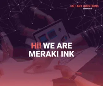 Merakii.co.in(Meraki Ink) Screenshot