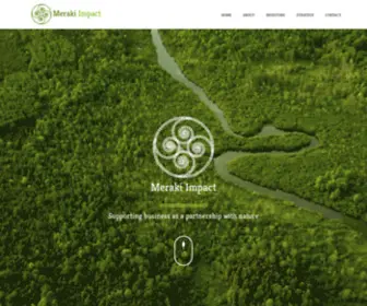 Merakiimpact.com(Meraki Impact) Screenshot