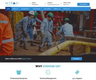 Merakioffshore.com(Meraki Offshore) Screenshot