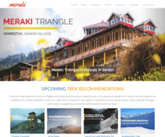Merakitriangle.com(Meraki Triangle) Screenshot