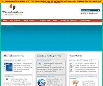 Meramlmsoftware.com(All kind of mlmsoftware Provider in india) Screenshot