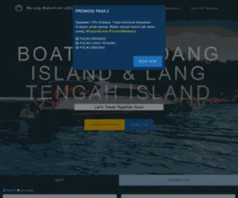 Merangwaterfront.com.my(Boat to Redang Island) Screenshot