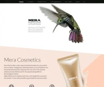 Merapharmagmbh.com(Mera Pharma GmbH) Screenshot