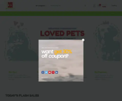 Merapuppy.com(The Online Pet Shop) Screenshot