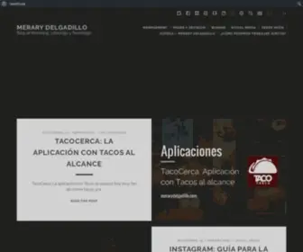 Merarydelgadillo.com(Merary Delgadillo) Screenshot