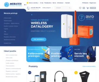 Meratex.sk(Meracie prístroje) Screenshot