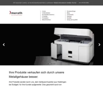 Merath.com(Rundum-sorglos-Lösungen für die Industrie) Screenshot