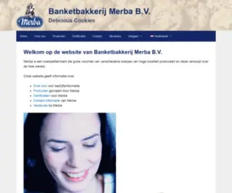 Merba.com(Delicious Cookies) Screenshot