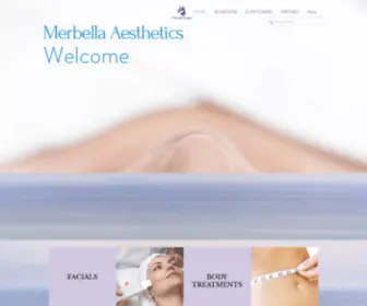 Merbellaaesthetics.com(Spa) Screenshot