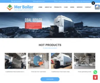 Merboiler.com(Mer boiler) Screenshot