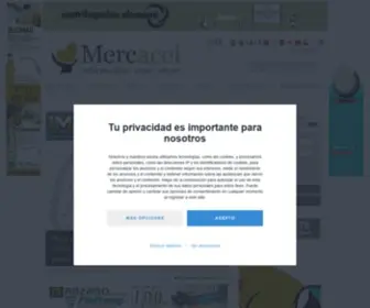 Mercacei.com(Revista de información y noticias del sector del Aceite de Oliva y del Olivar) Screenshot