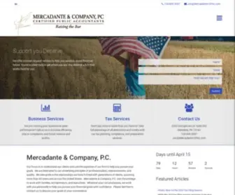 Mercadante-Cpas.com(Mercadante Cpas) Screenshot