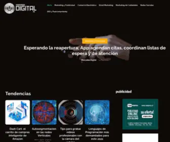 Mercadeodigital.cl(Noticias de marketing en chile y el mundo) Screenshot