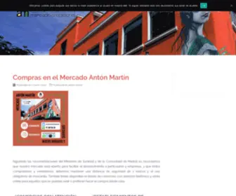 Mercadoantonmartin.com(Mercado de Antón Martín) Screenshot