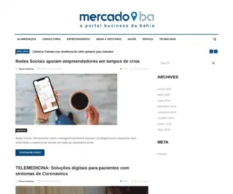 Mercadoba.com.br(Site suspenso) Screenshot