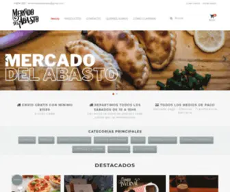 Mercadodelabasto.com(Tienda Online de Mercado del Abasto) Screenshot